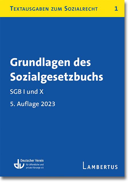 Vorderes Coverbild Grundlagen des Sozialgesetzbuchs. SGB I und X