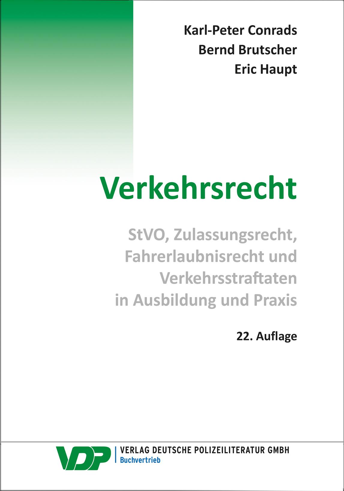 Vorderes Coverbild Verkehrsrecht