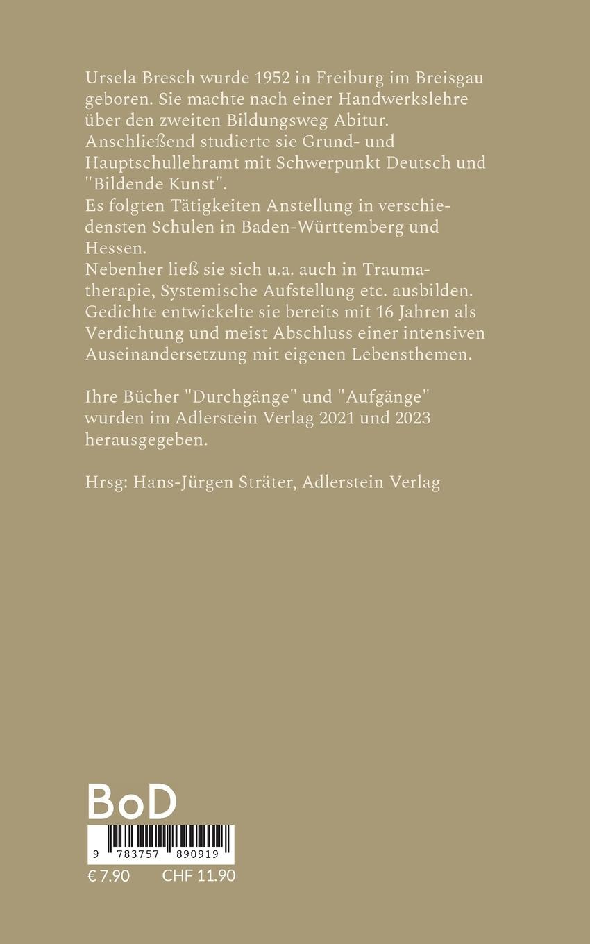 Rückseitencover Ausblicke