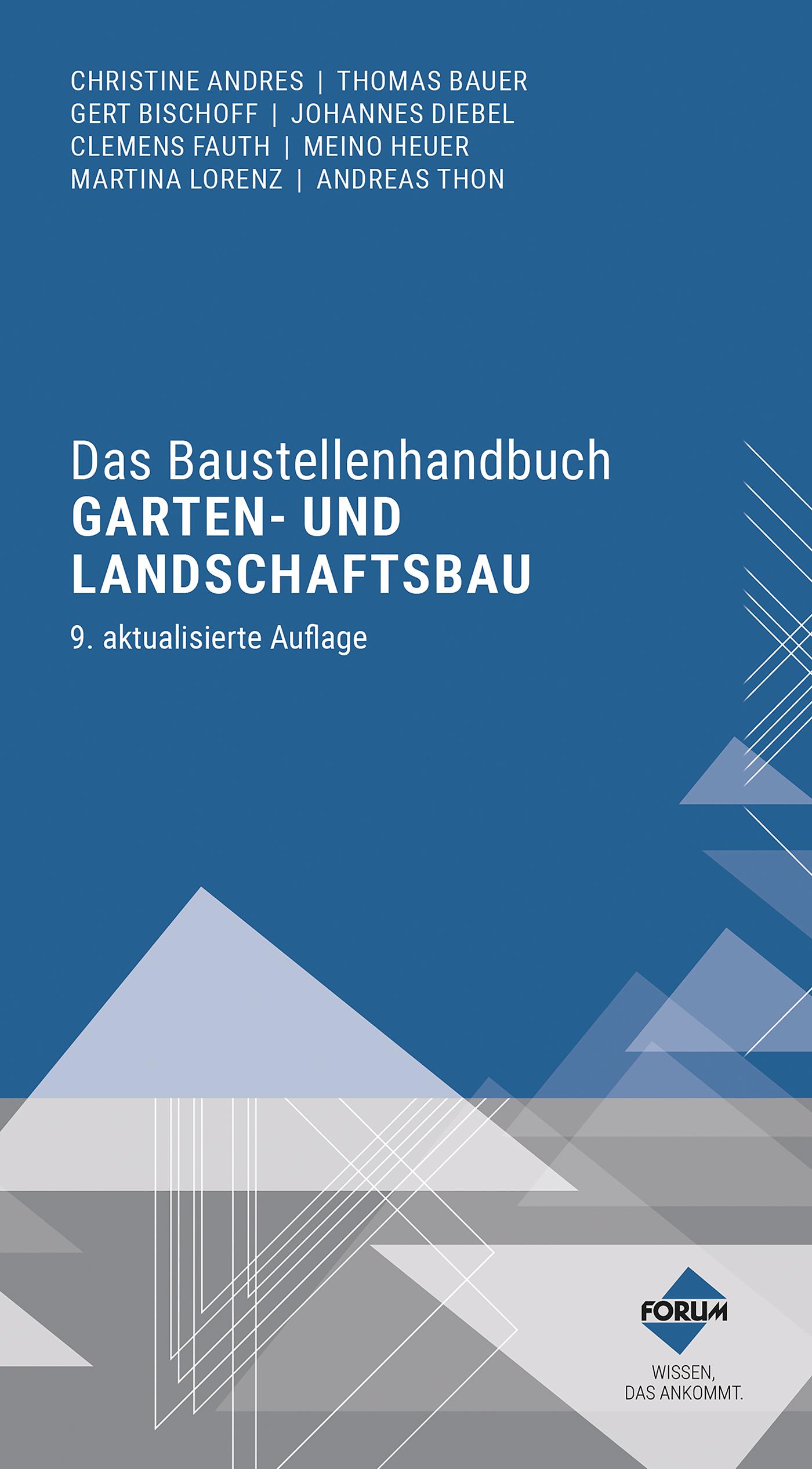 Vorderes Coverbild Das Baustellenhandbuch Garten- und Landschaftsbau