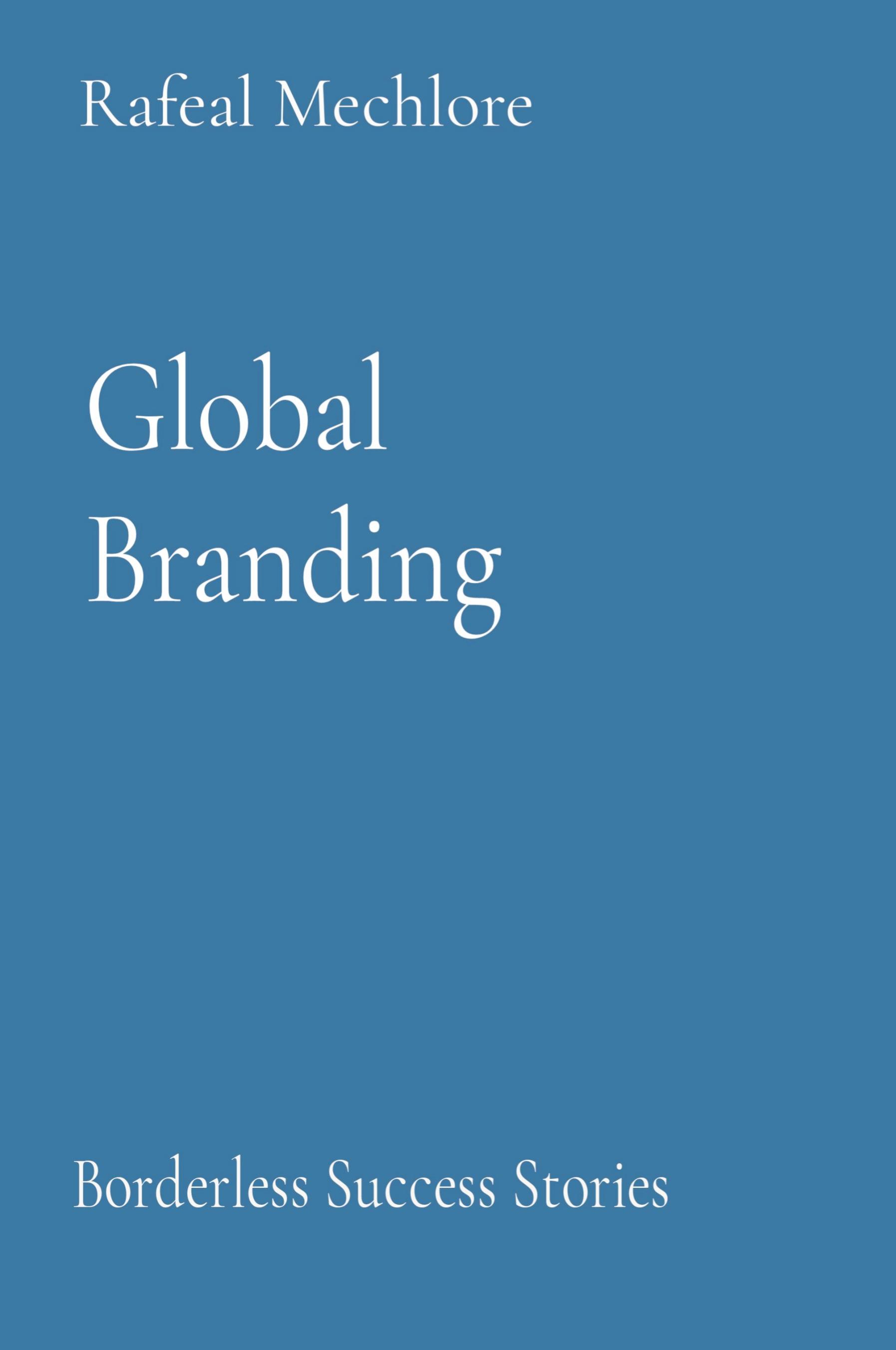 Vorderes Coverbild Global Branding
