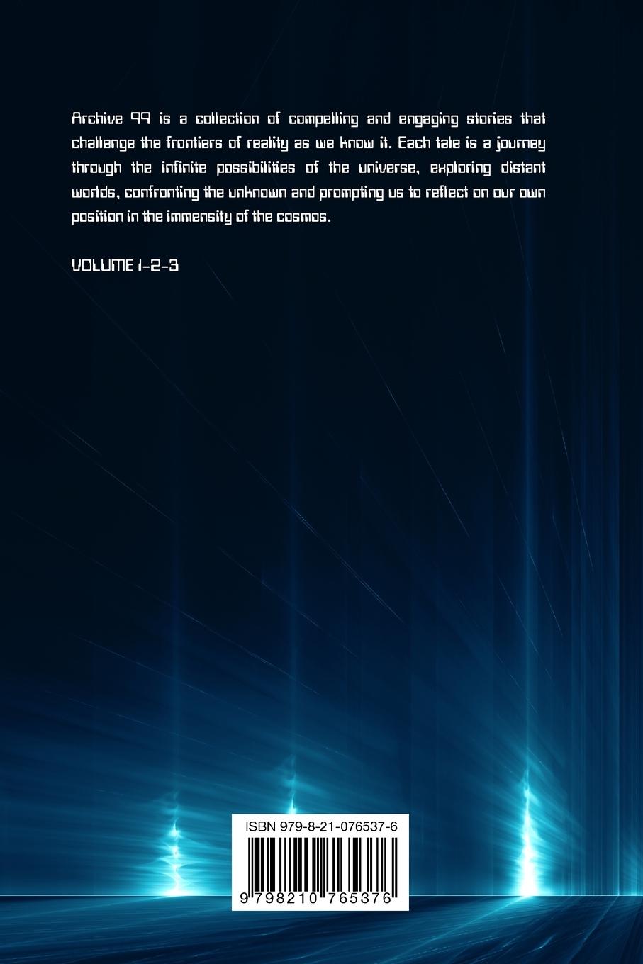 Rückseitencover Archive 99 Volume 1-2-3