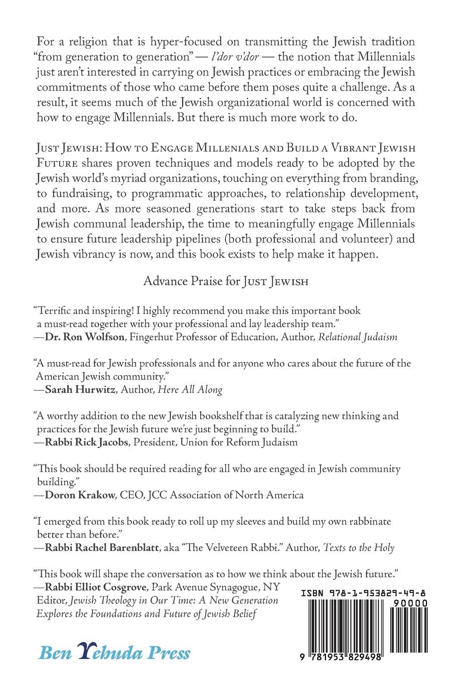 Rückseitencover Just Jewish