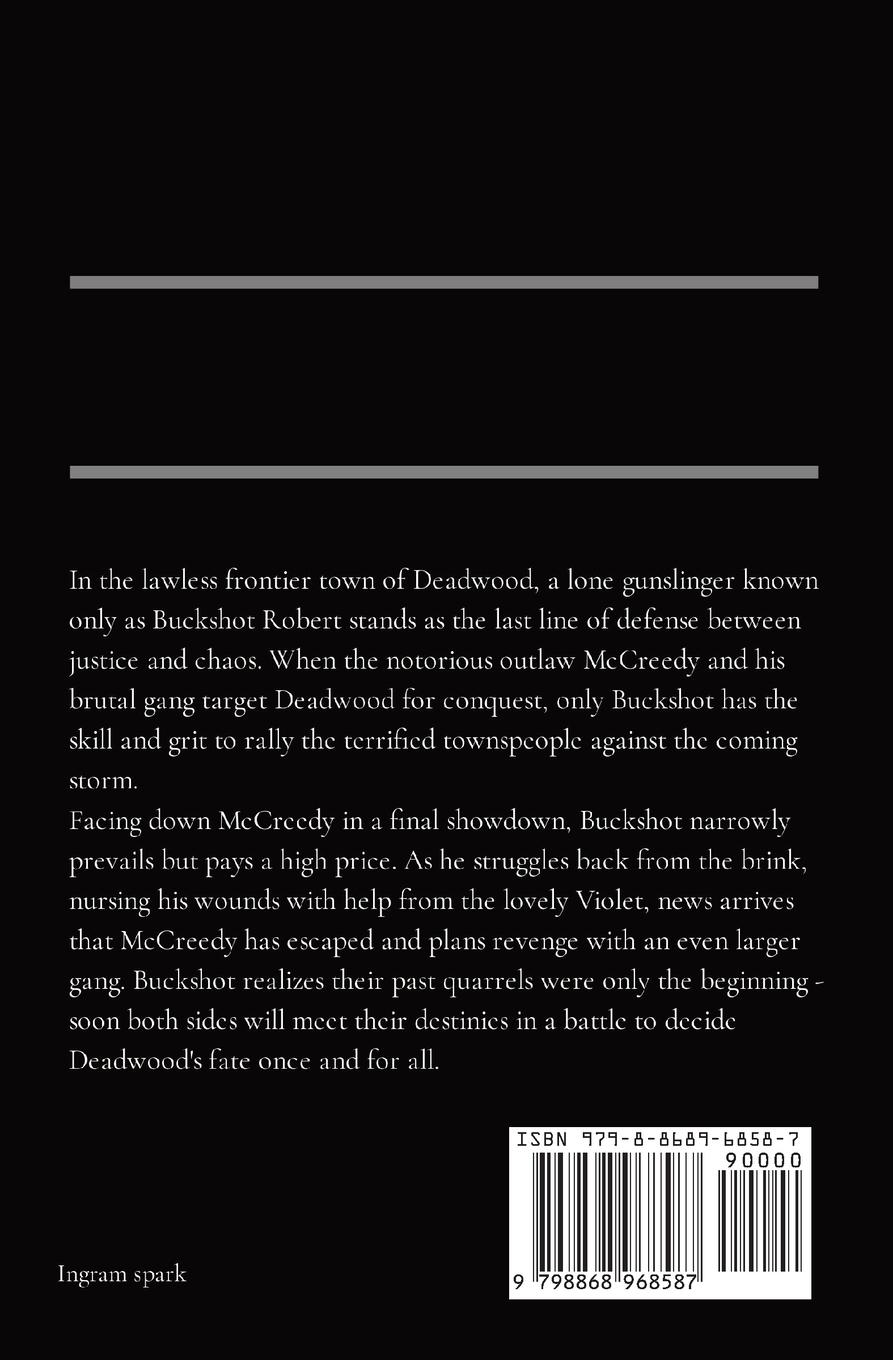 Rückseitencover Last Stand Of Buckshot Roberts