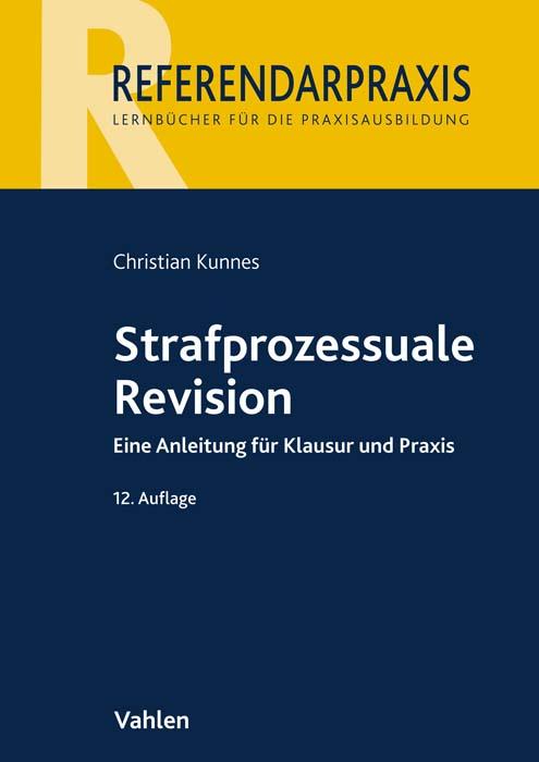 Vorderes Coverbild Strafprozessuale Revision