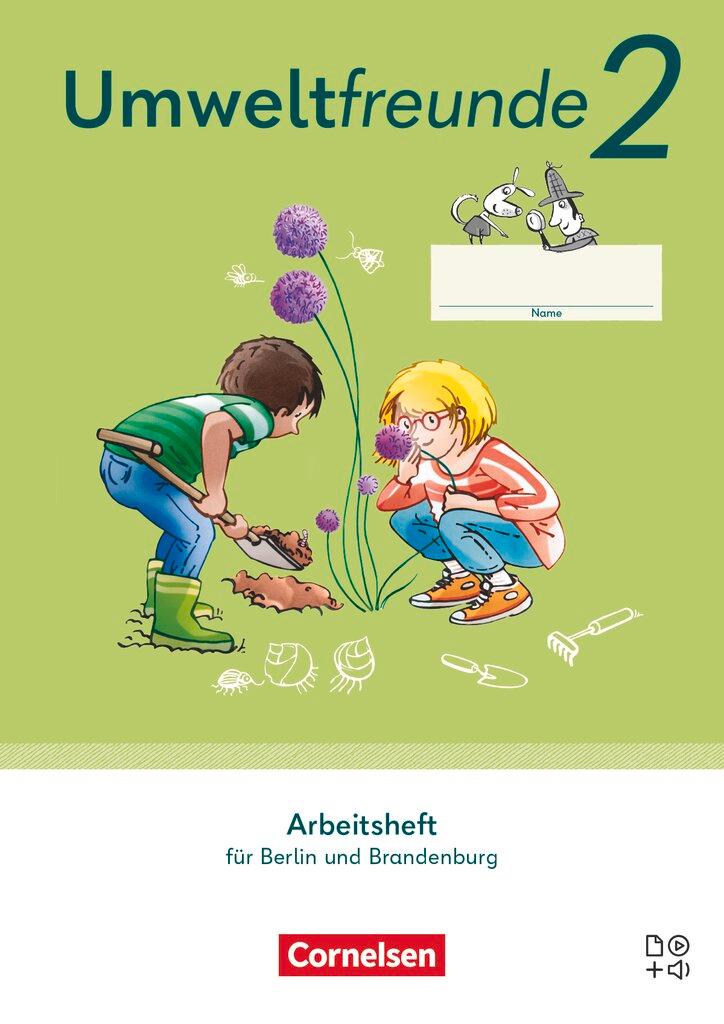 Vorderes Coverbild Umweltfreunde 2. Schuljahr. Berlin, Brandenburg - Arbeitsheft