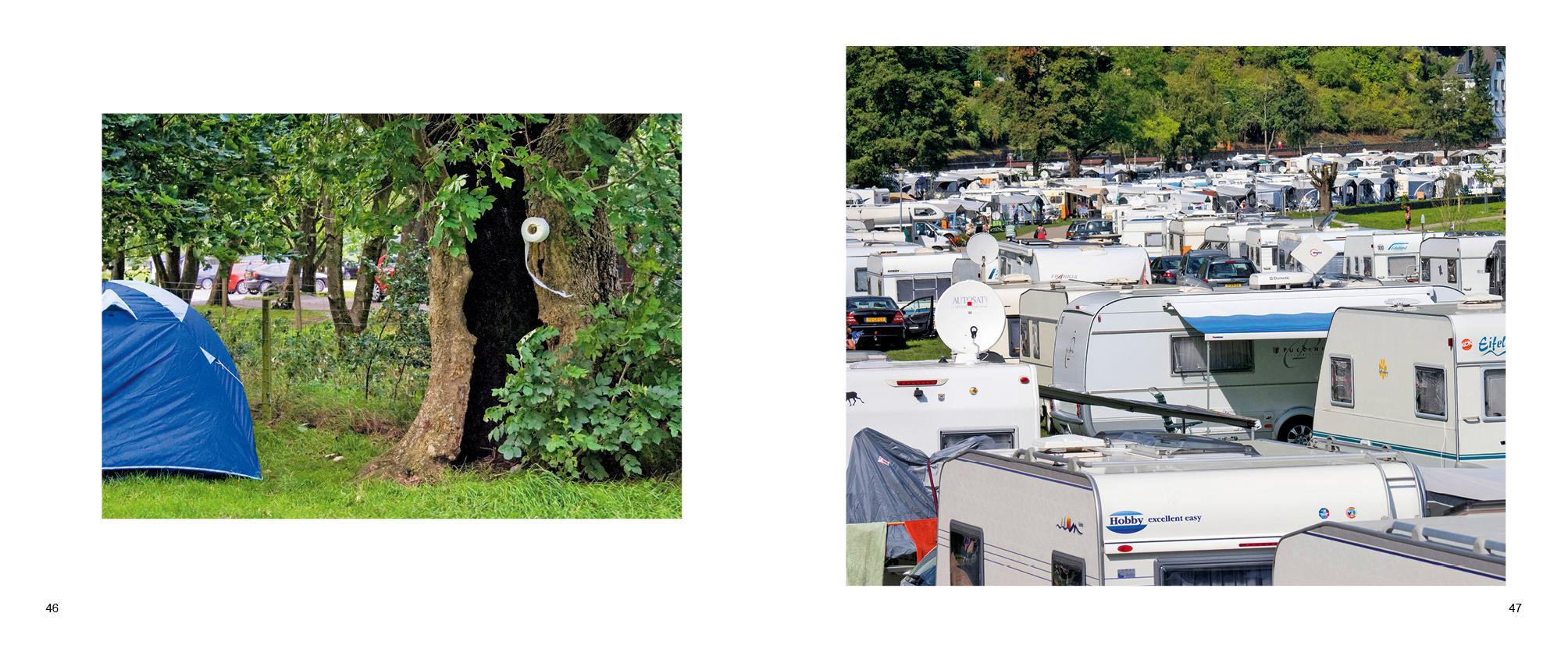 Beispielinhalt (Bild) Echte Camper kann nichts erschüttern