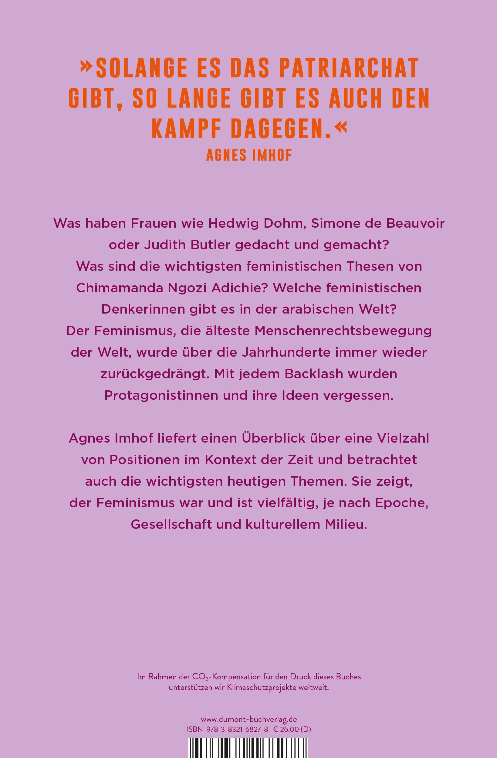 Rückseitencover Feminismus - Die älteste Menschenrechtsbewegung der Welt