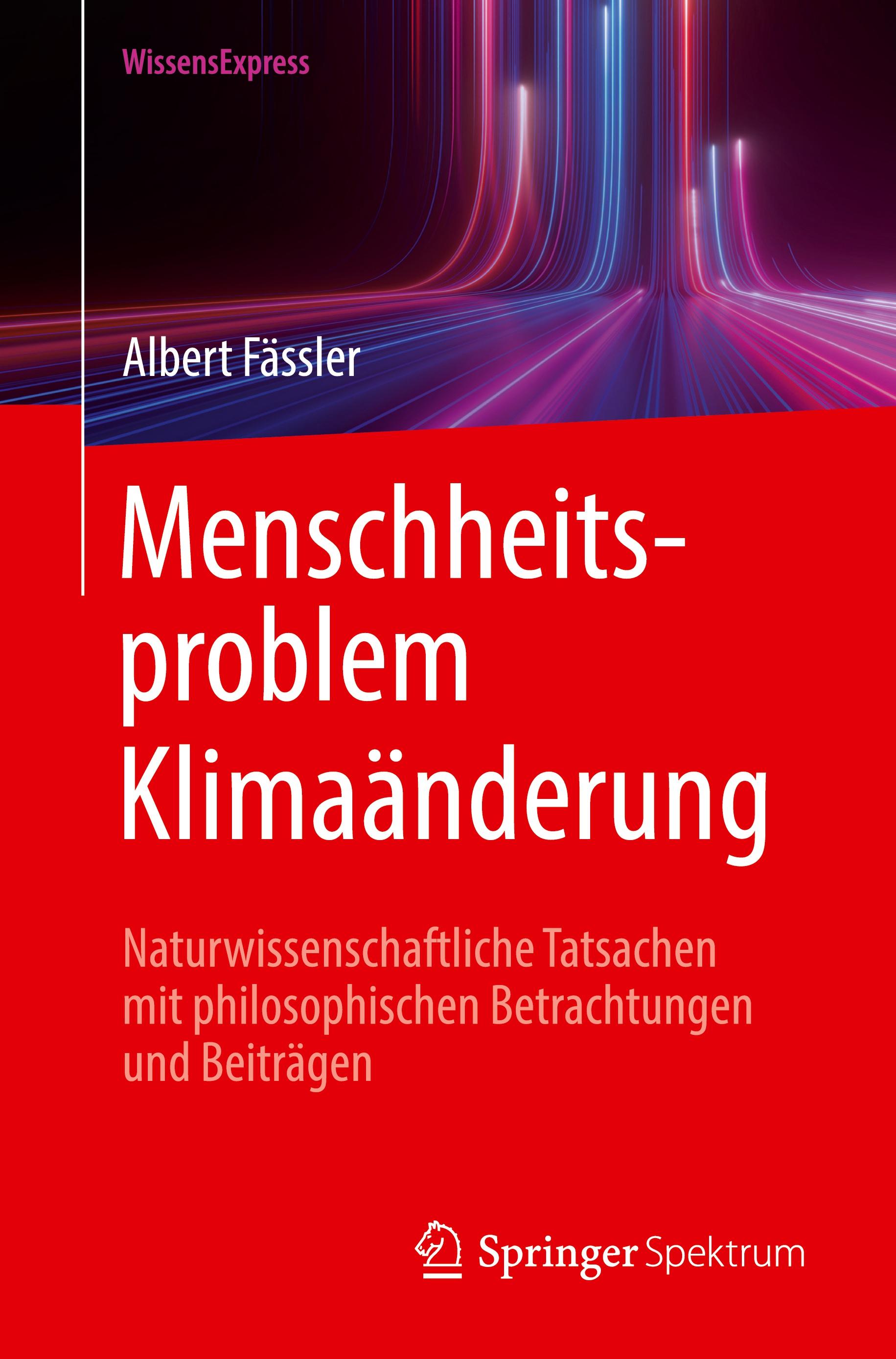 Vorderes Coverbild Menschheitsproblem Klimaänderung
