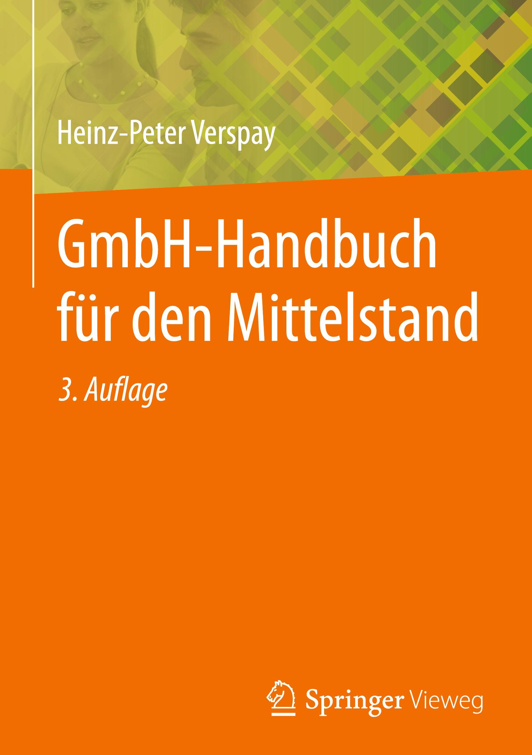 Vorderes Coverbild GmbH-Handbuch für den Mittelstand