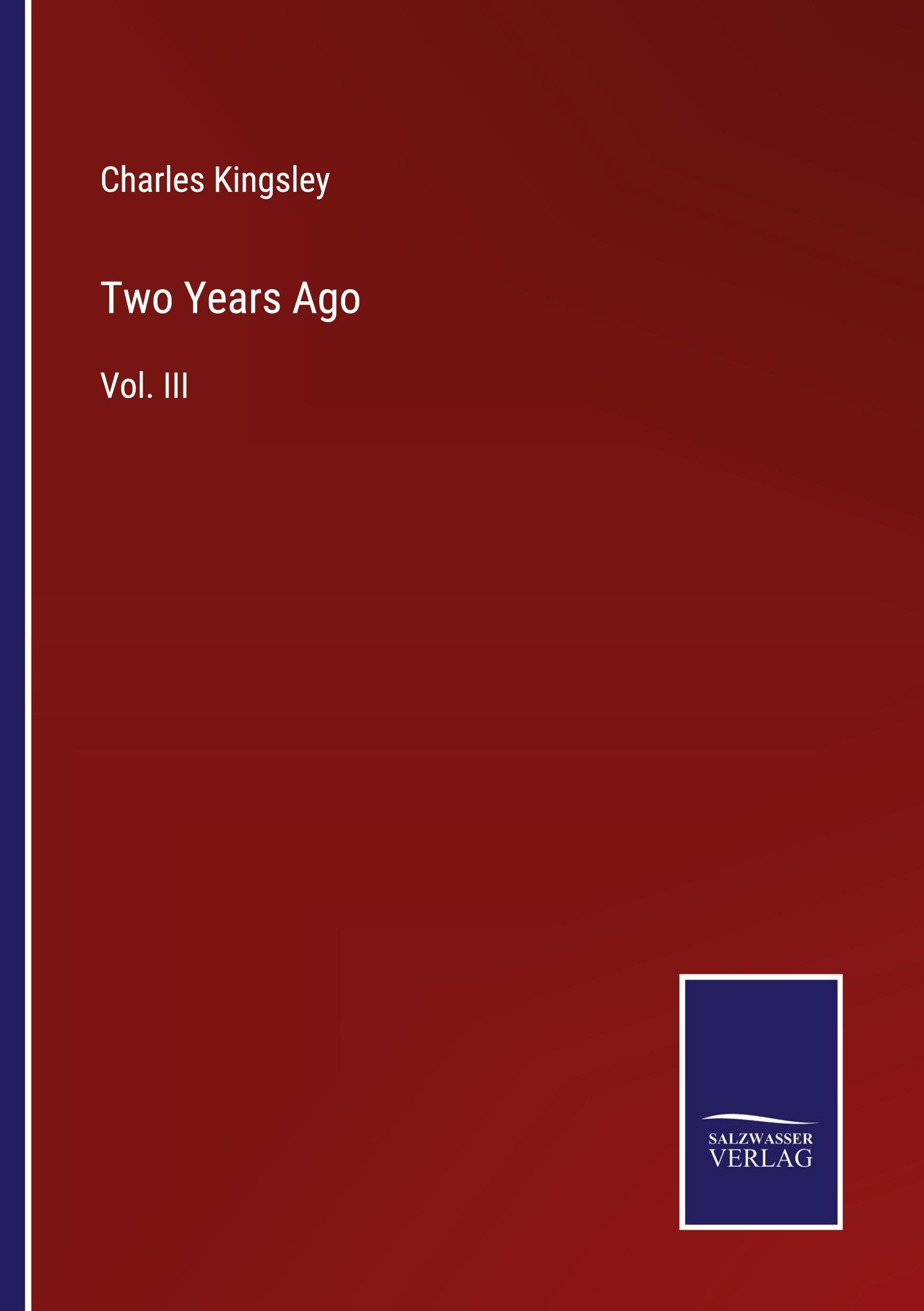 Vorderes Coverbild Two Years Ago