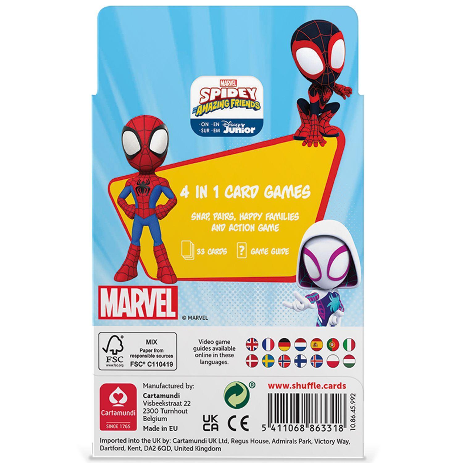 Beispielinhalt (Bild) Disney Marvel Spidey - 4 in 1