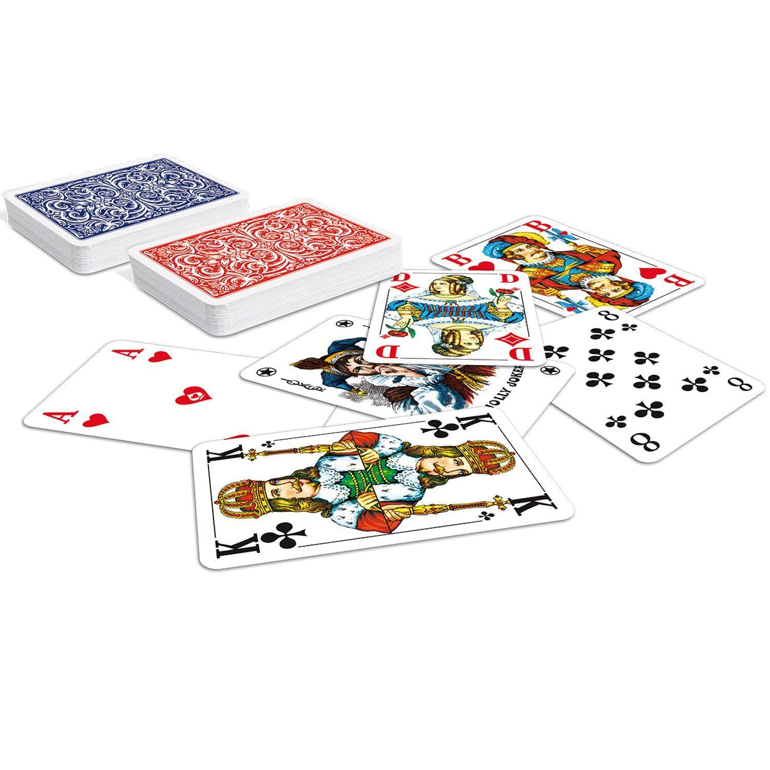 Beispielinhalt (Bild) Senioren Rommé im Lederetui