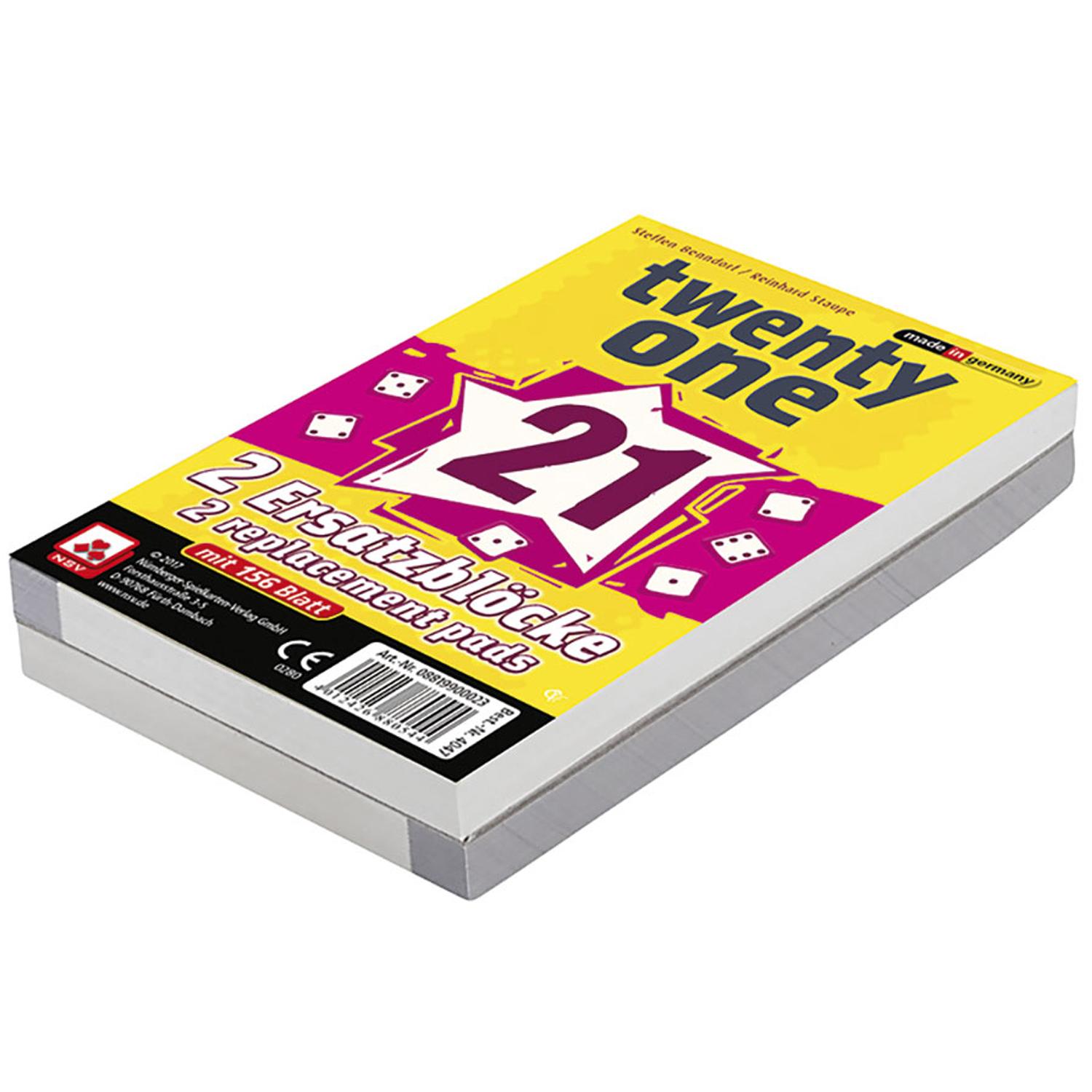 Vorderes Coverbild Twenty One - Ersatzblöcke