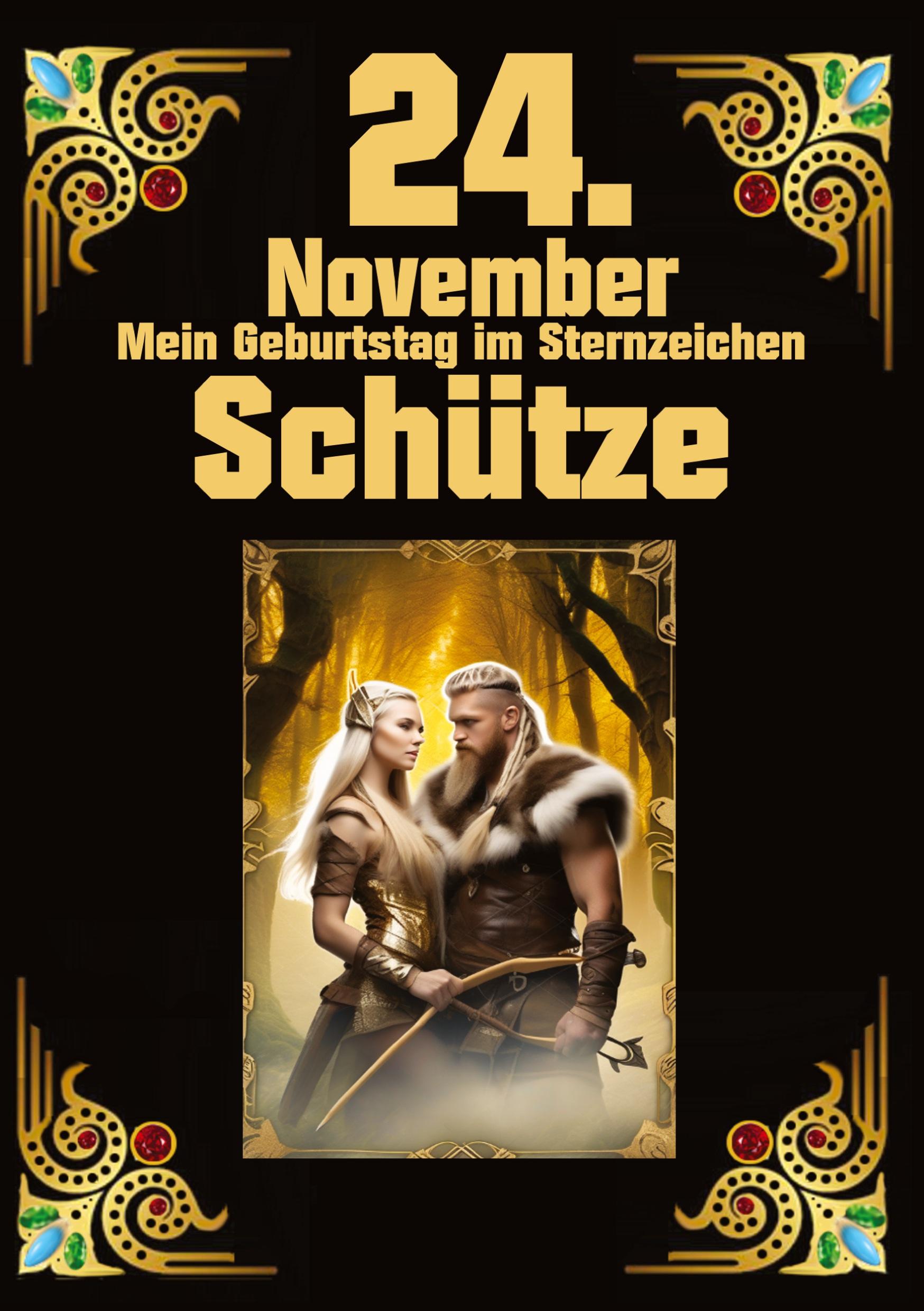 Vorderes Coverbild 24. November, mein Geburtstag