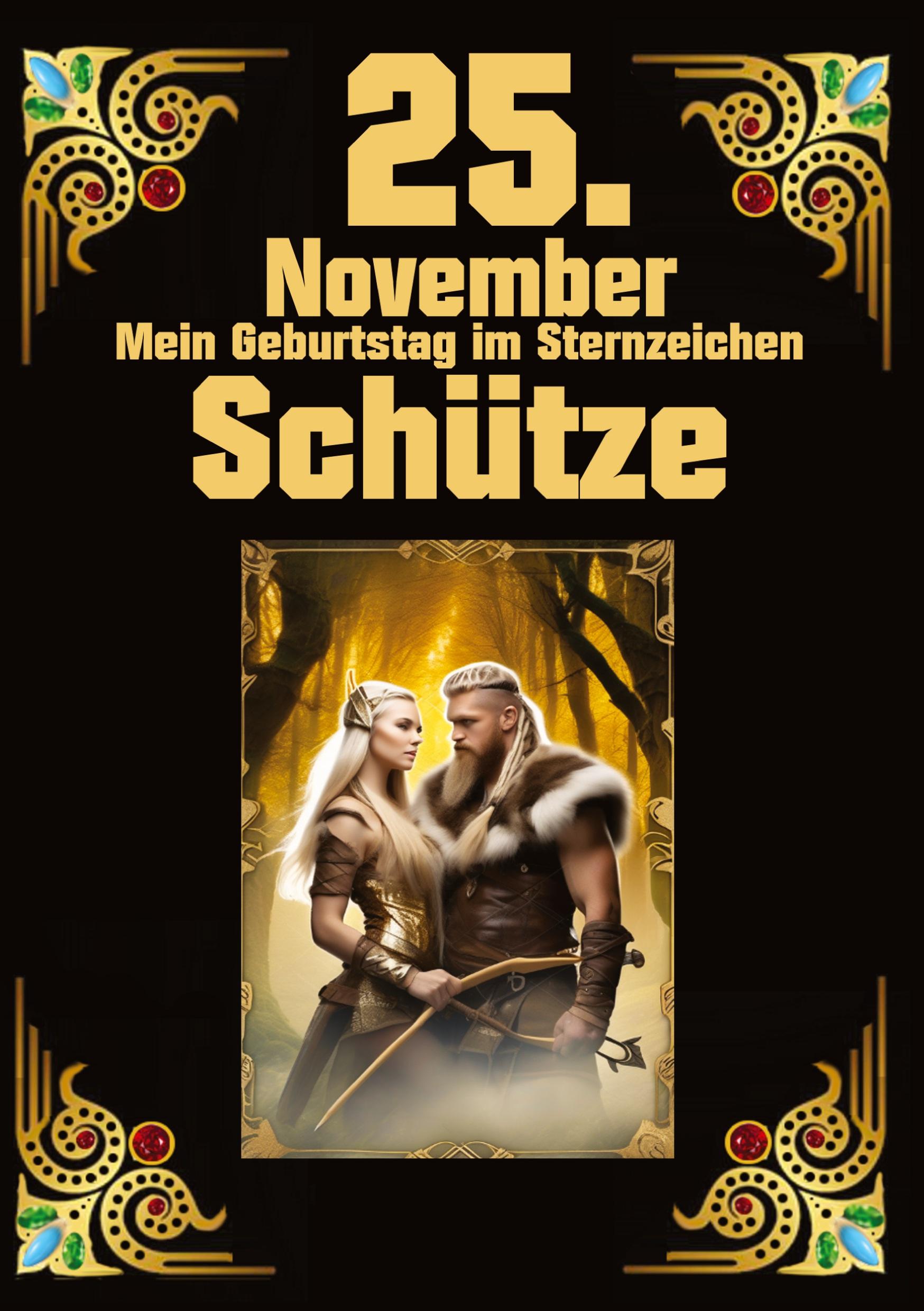 Vorderes Coverbild 25. November, mein Geburtstag