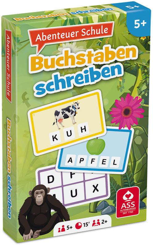 Vorderes Coverbild Abenteuer Schule - Buchstaben schreiben