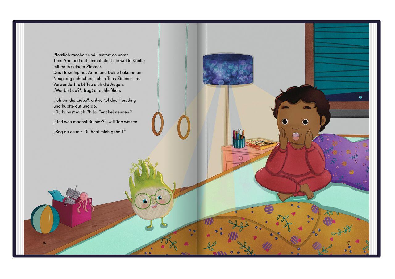 Beispielinhalt (Bild) Philia Fenchel und die Sache mit der Liebe