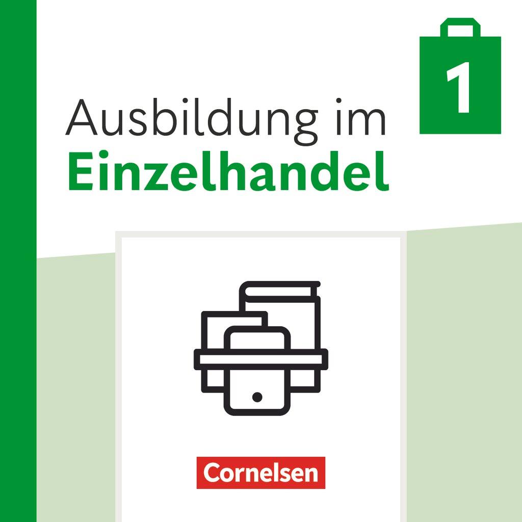 Vorderes Coverbild Ausbildung im Einzelhandel 1. Ausbildungsjahr. Fachkunde und Arbeitsbuch - Im Paket