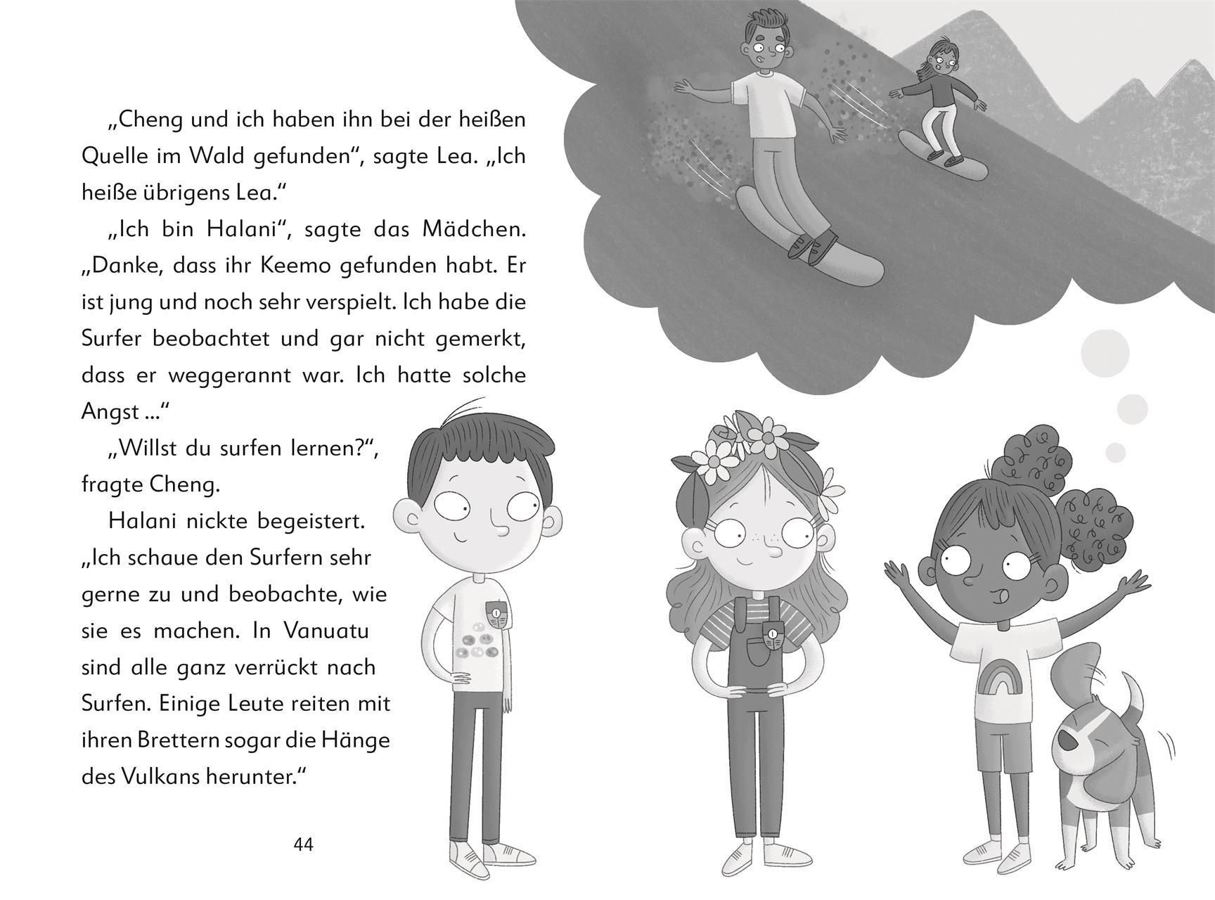 Beispielinhalt (Bild) Ein Fall für die Forscher-Kids 6. Einsatz am Vulkan