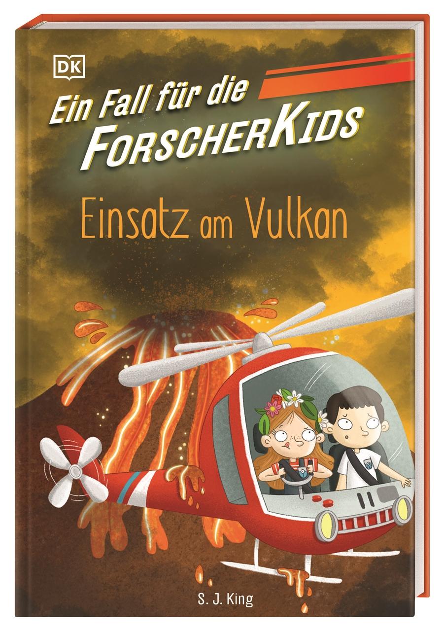 Vorderes Coverbild Ein Fall für die Forscher-Kids 6. Einsatz am Vulkan