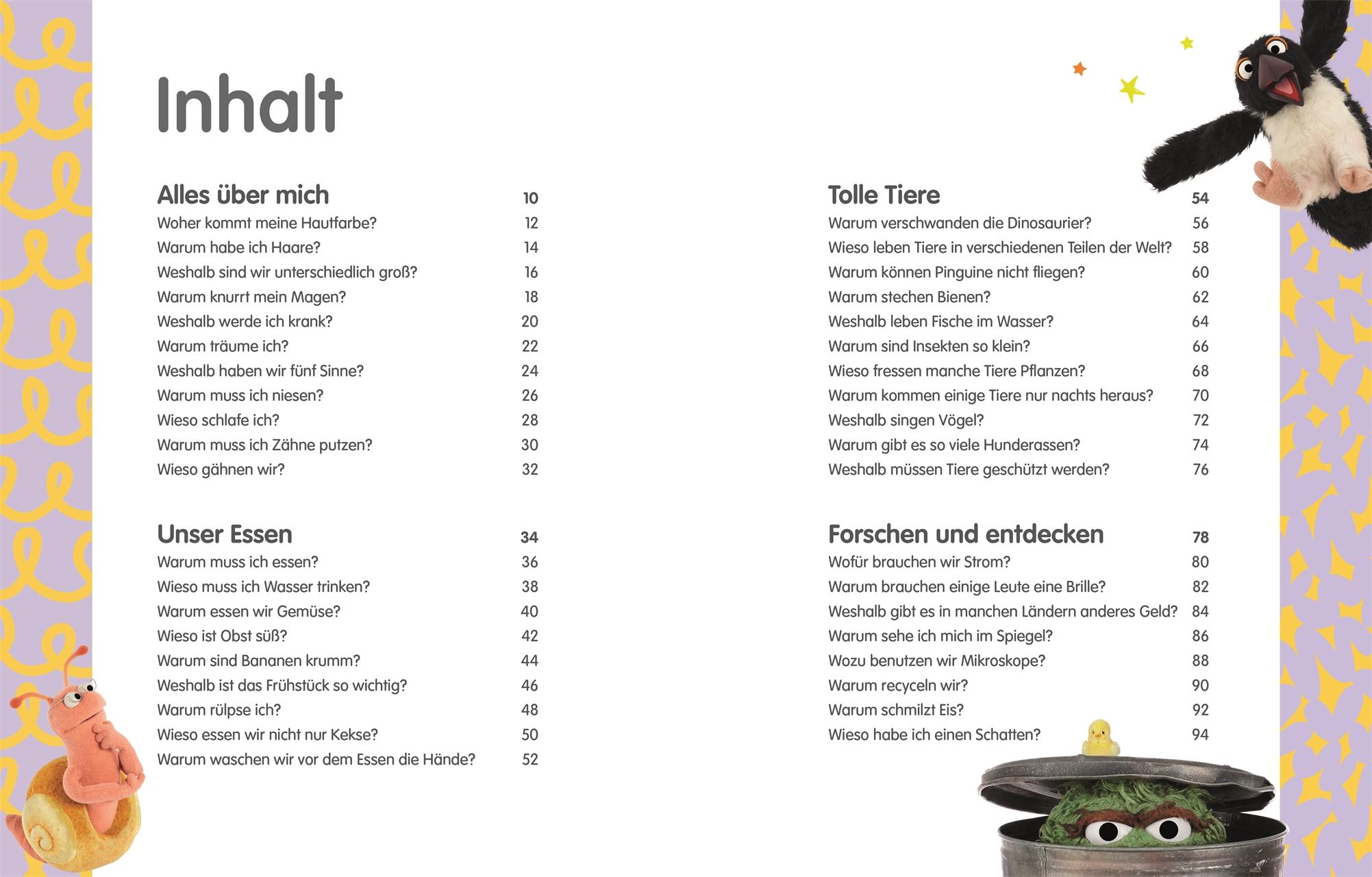 Beispielinhalt (Bild) Sesamstraße Elmo fragt warum