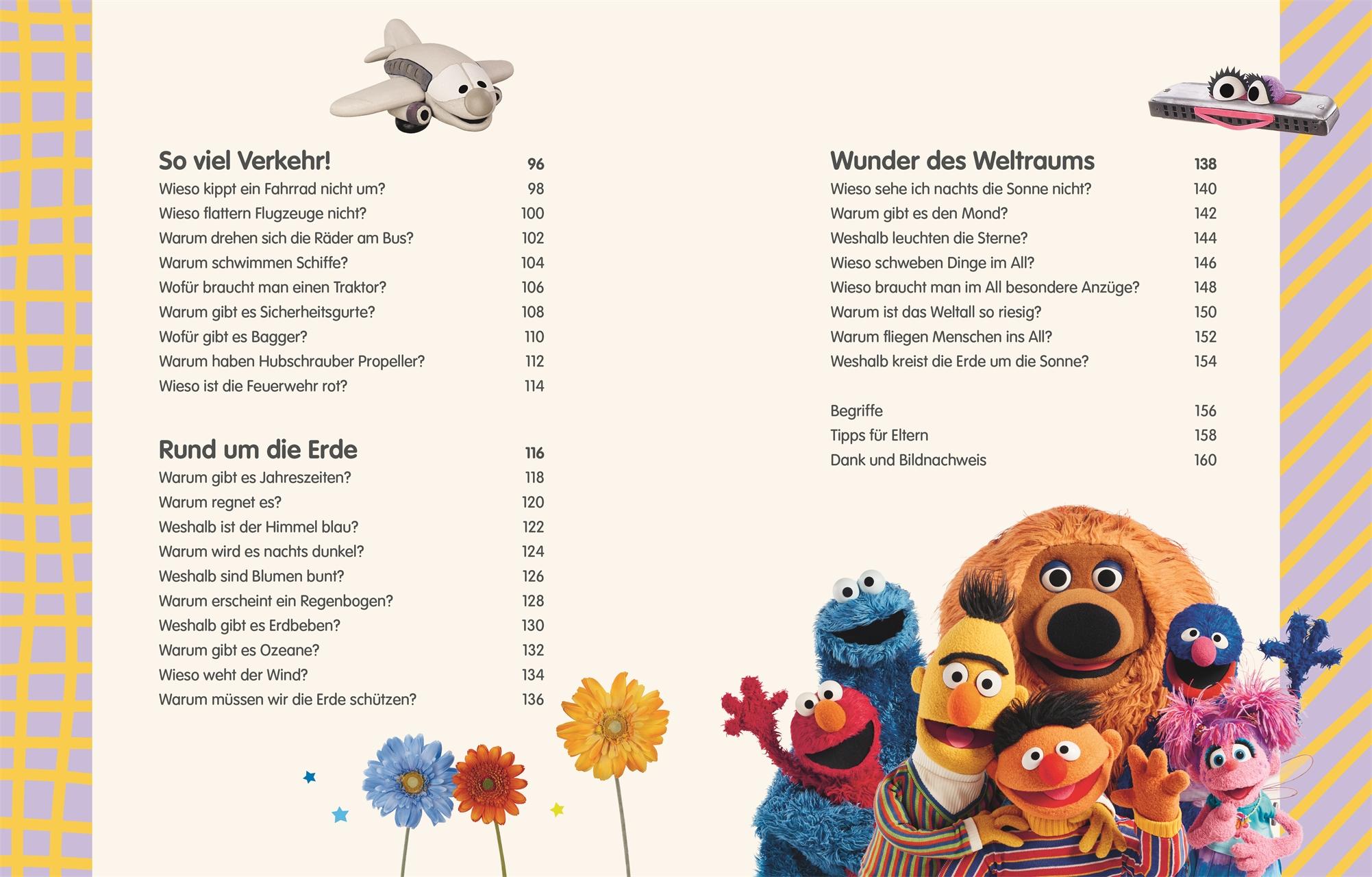 Beispielinhalt (Bild) Sesamstraße Elmo fragt warum