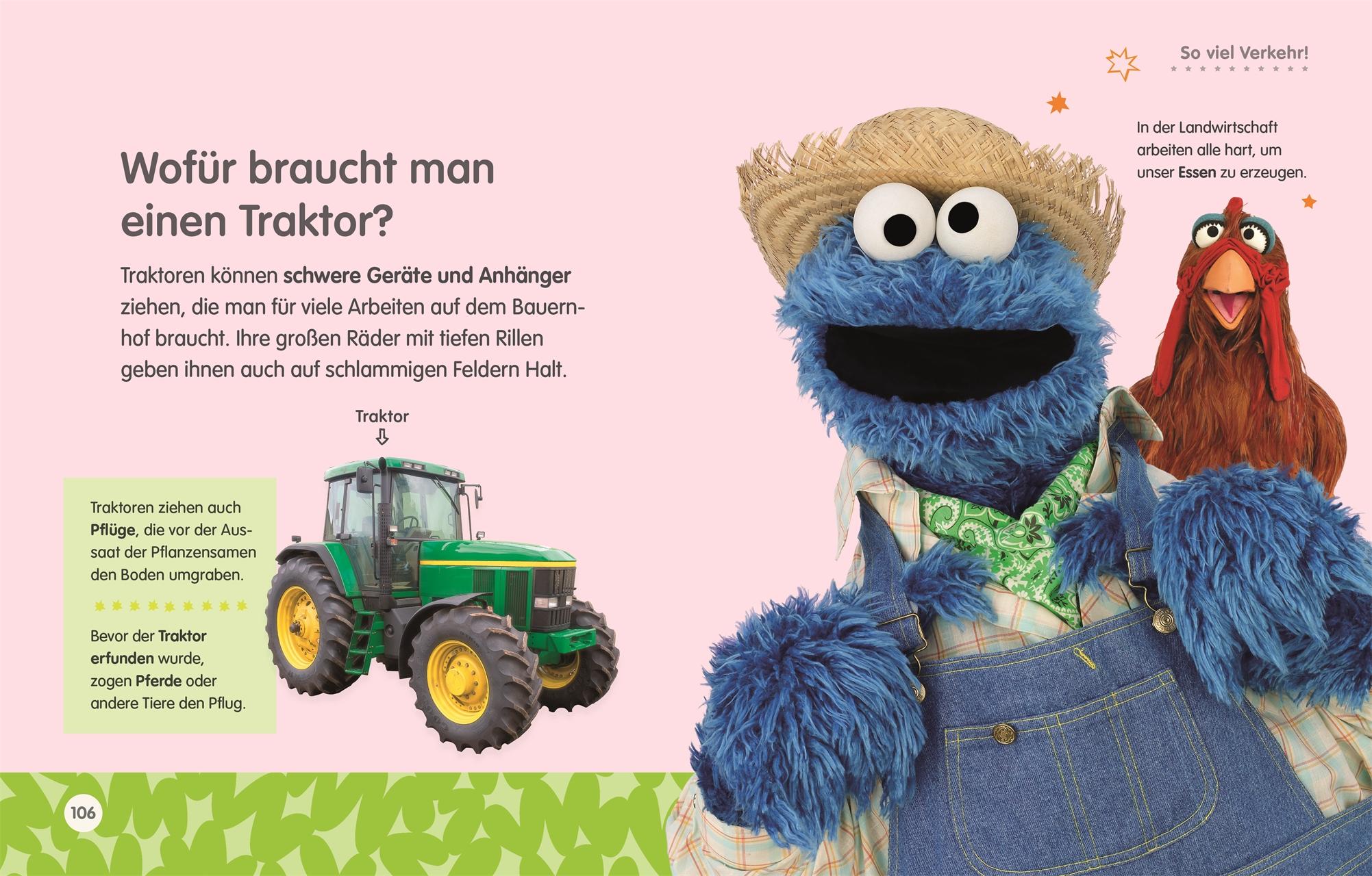 Beispielinhalt (Bild) Sesamstraße Elmo fragt warum