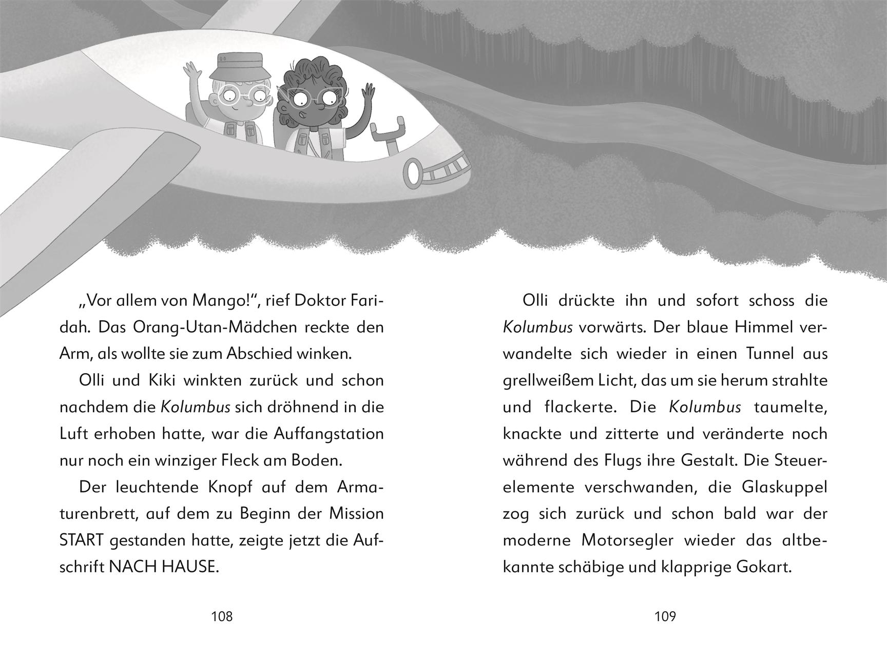 Beispielinhalt (Bild) Ein Fall für die Forscher-Kids 5. Jagd durch den Regenwald