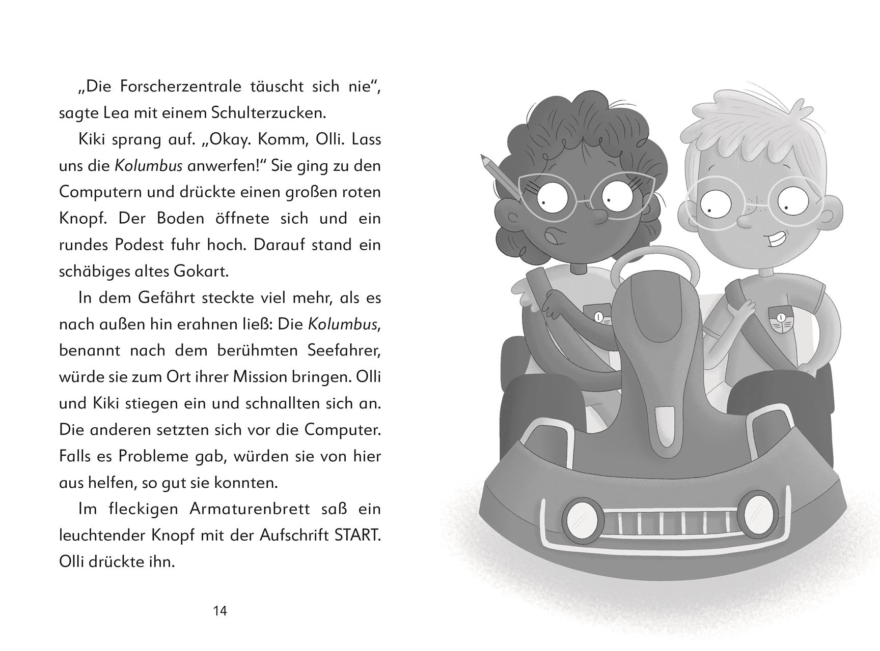 Beispielinhalt (Bild) Ein Fall für die Forscher-Kids 5. Jagd durch den Regenwald