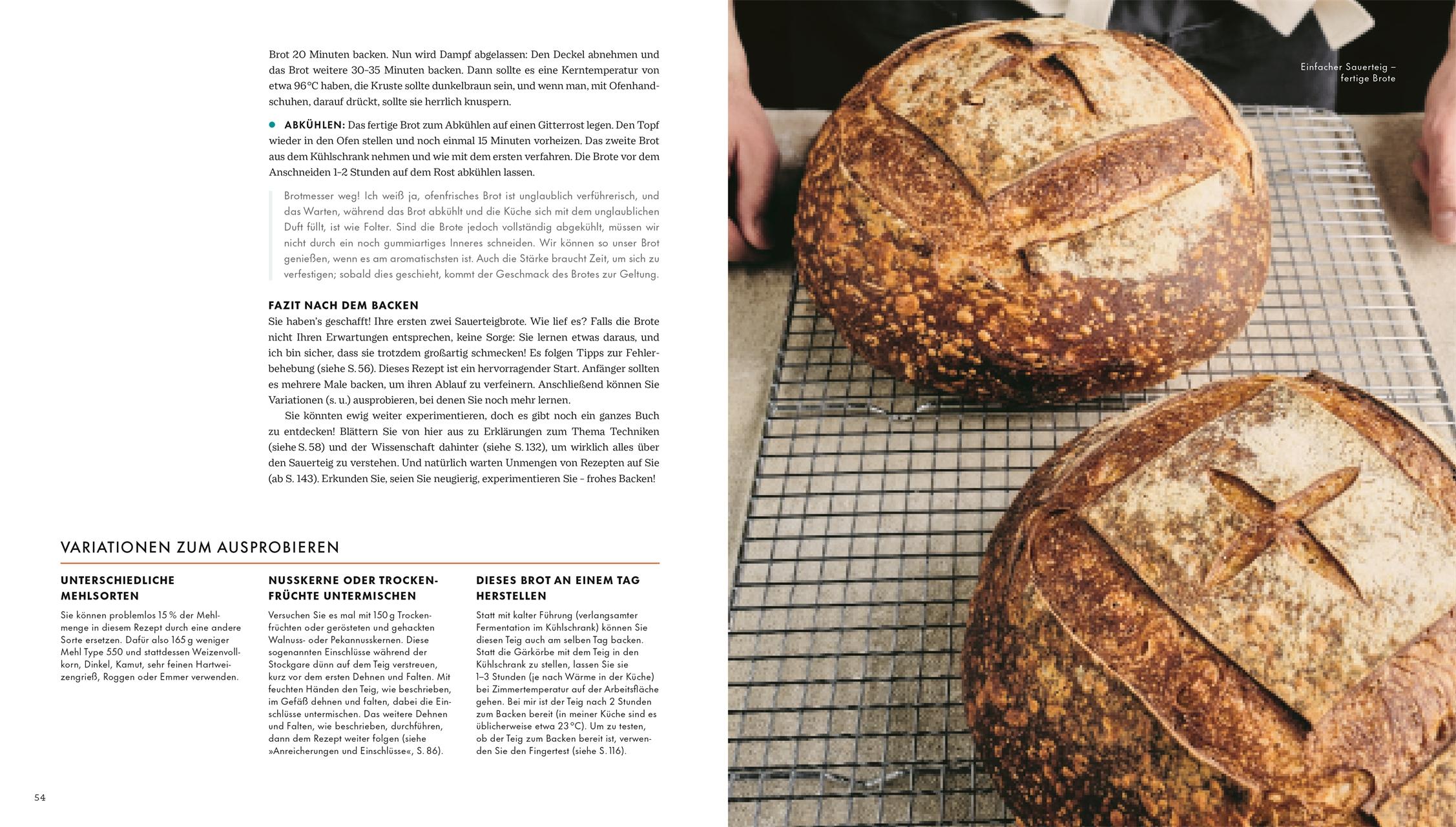 Beispielinhalt (Bild) Das große Buch vom Sauerteig