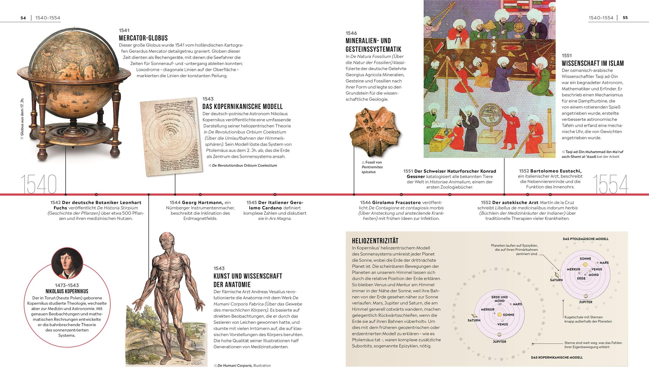 Beispielinhalt (Bild) Meilensteine der Wissenschaft