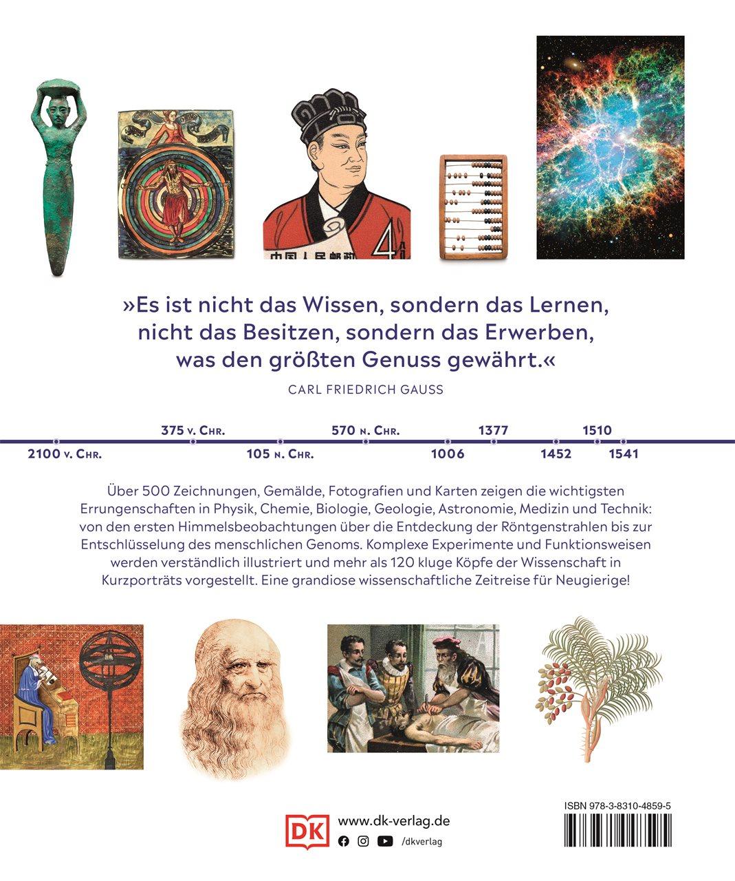 Rückseitencover Meilensteine der Wissenschaft