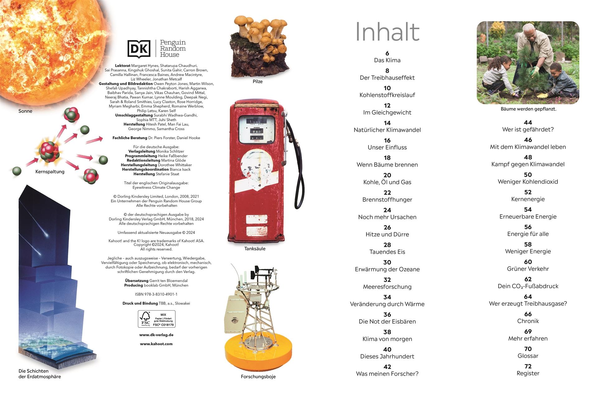 Beispielinhalt (Bild) memo Wissen. Klimawandel