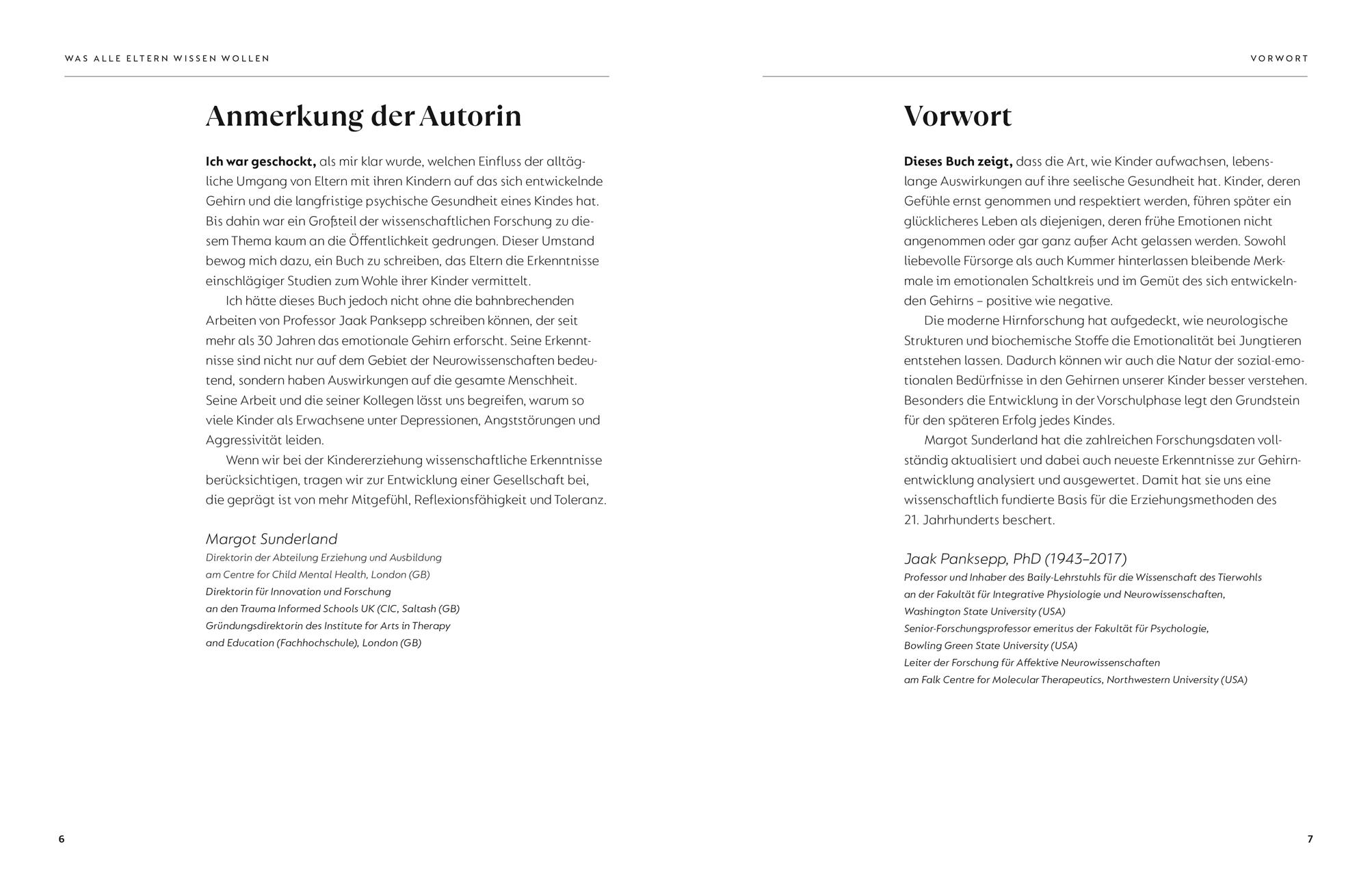 Beispielinhalt (Bild) Was alle Eltern wissen wollen