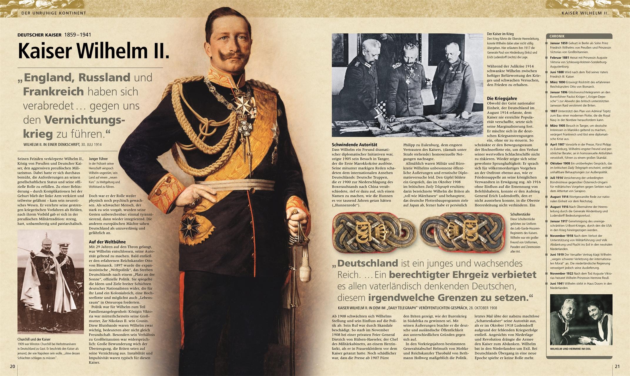 Beispielinhalt (Bild) Der Erste Weltkrieg