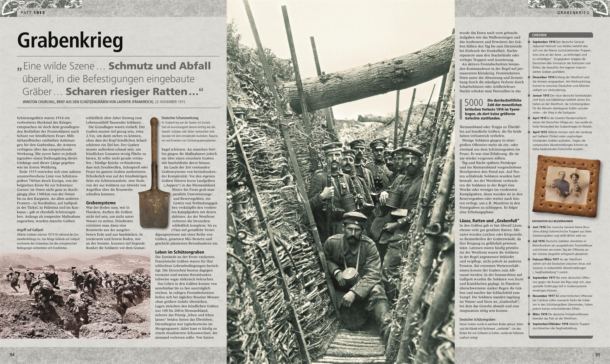 Beispielinhalt (Bild) Der Erste Weltkrieg