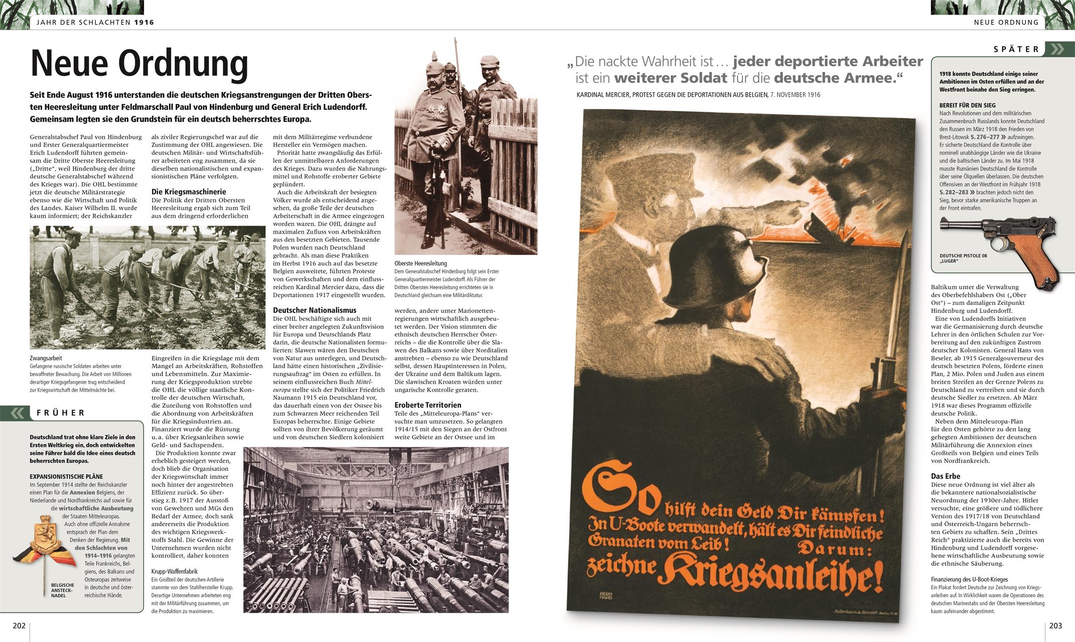 Beispielinhalt (Bild) Der Erste Weltkrieg