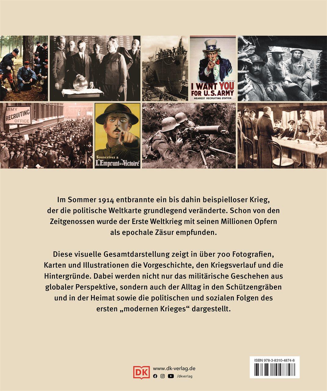 Rückseitencover Der Erste Weltkrieg