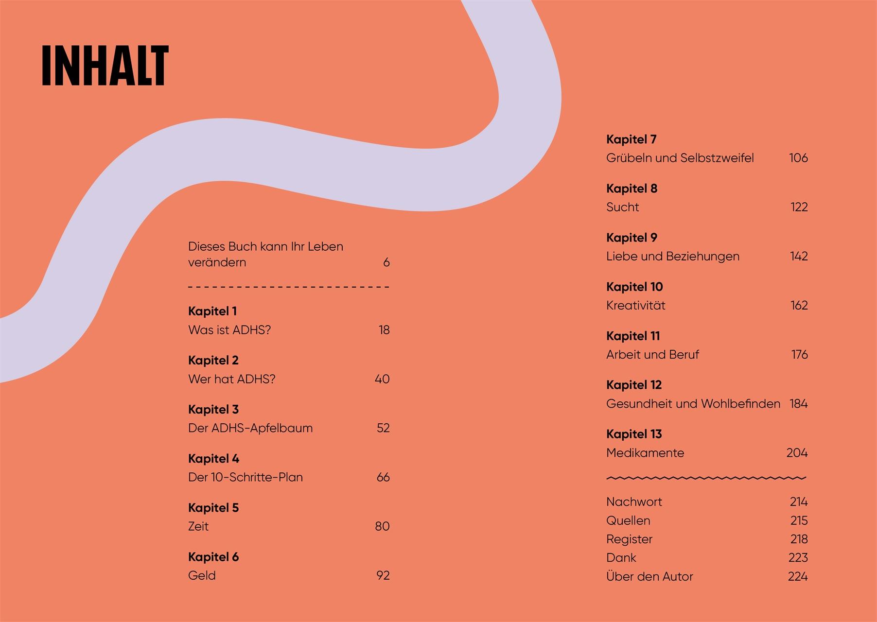 Beispielinhalt (Bild) ADHS einfach erklärt