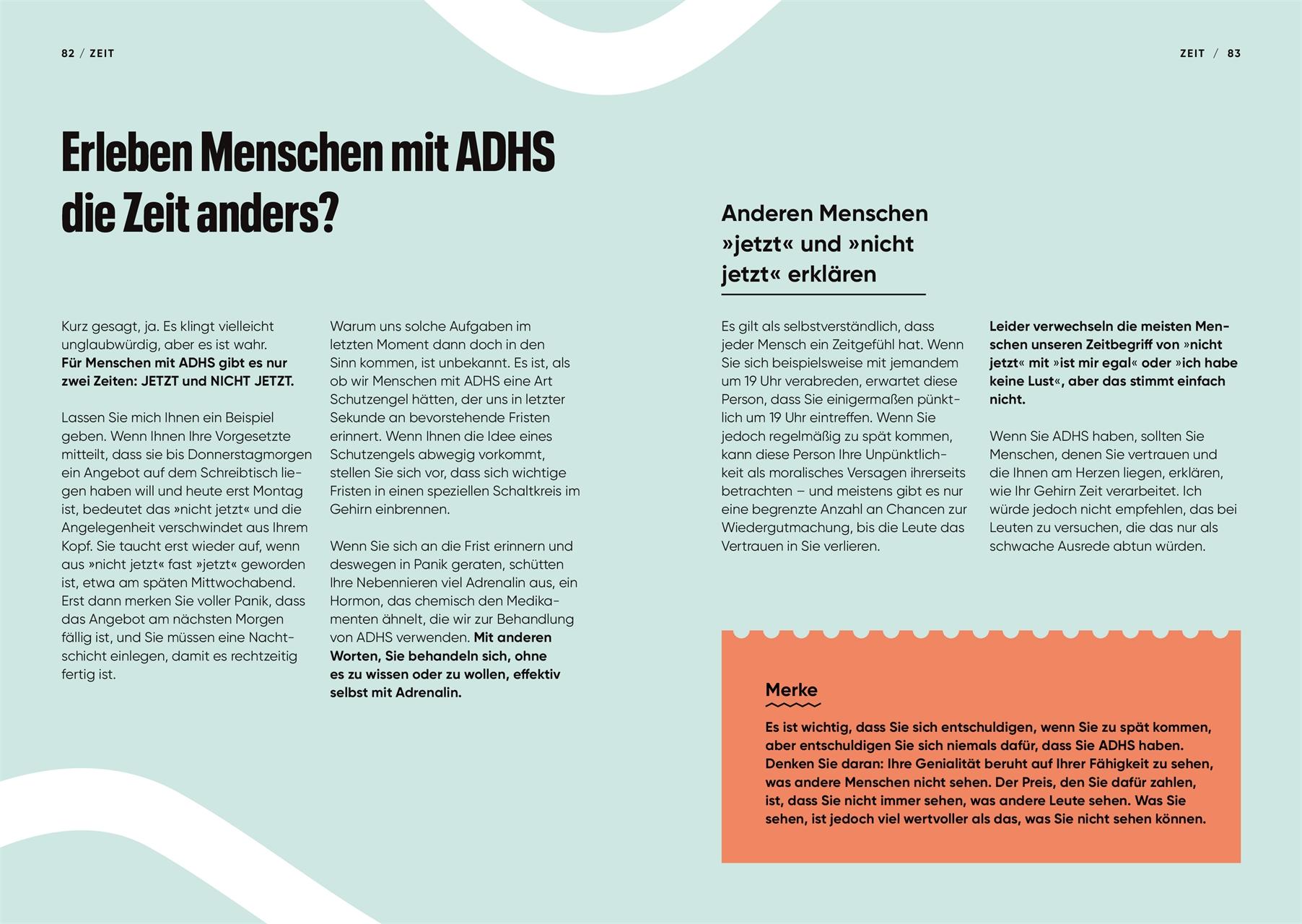 Beispielinhalt (Bild) ADHS einfach erklärt