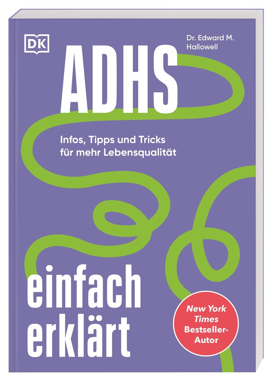 Vorderes Coverbild ADHS einfach erklärt