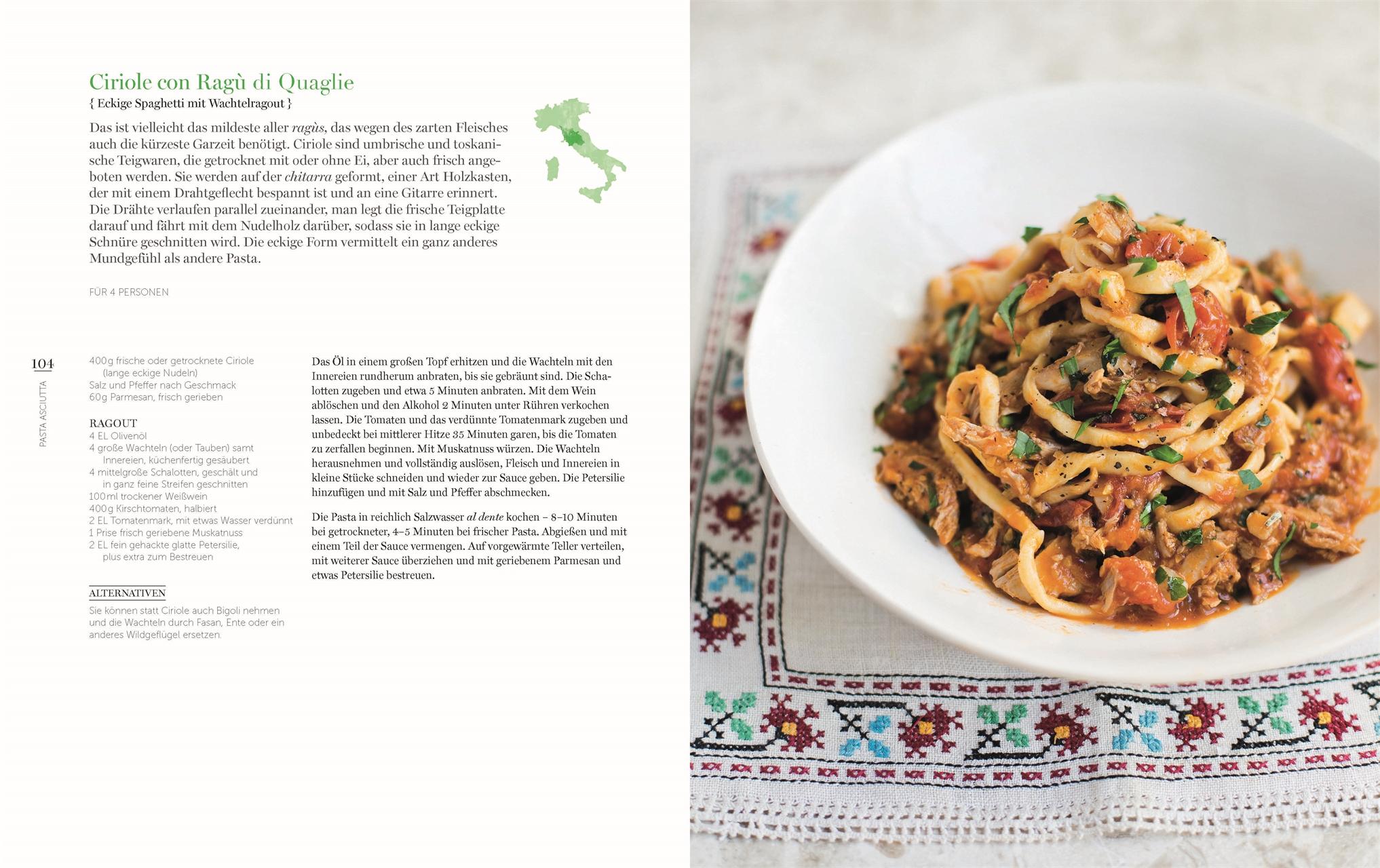 Beispielinhalt (Bild) Pasta