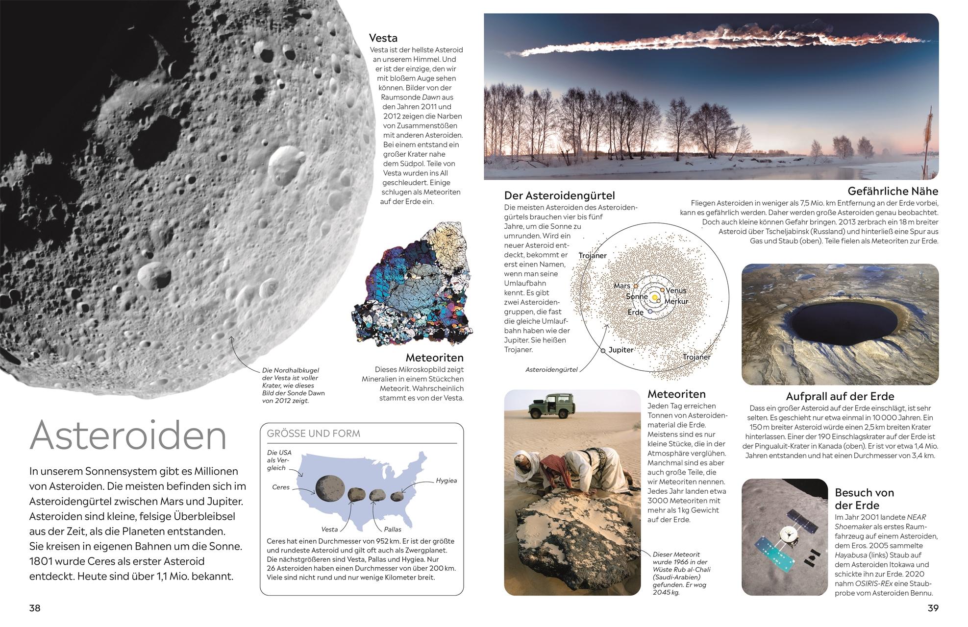 Beispielinhalt (Bild) memo Wissen. Planeten