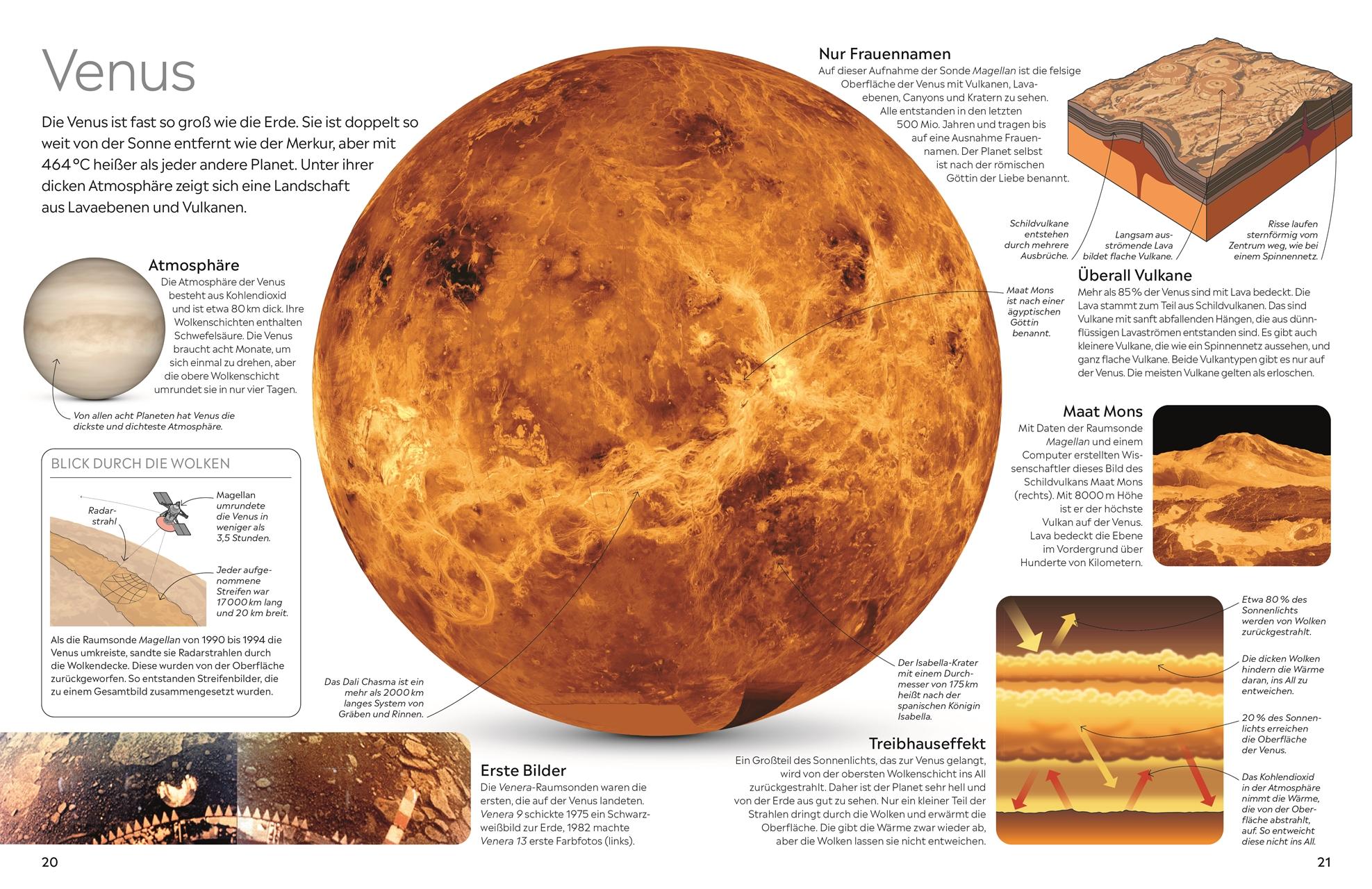 Beispielinhalt (Bild) memo Wissen. Planeten