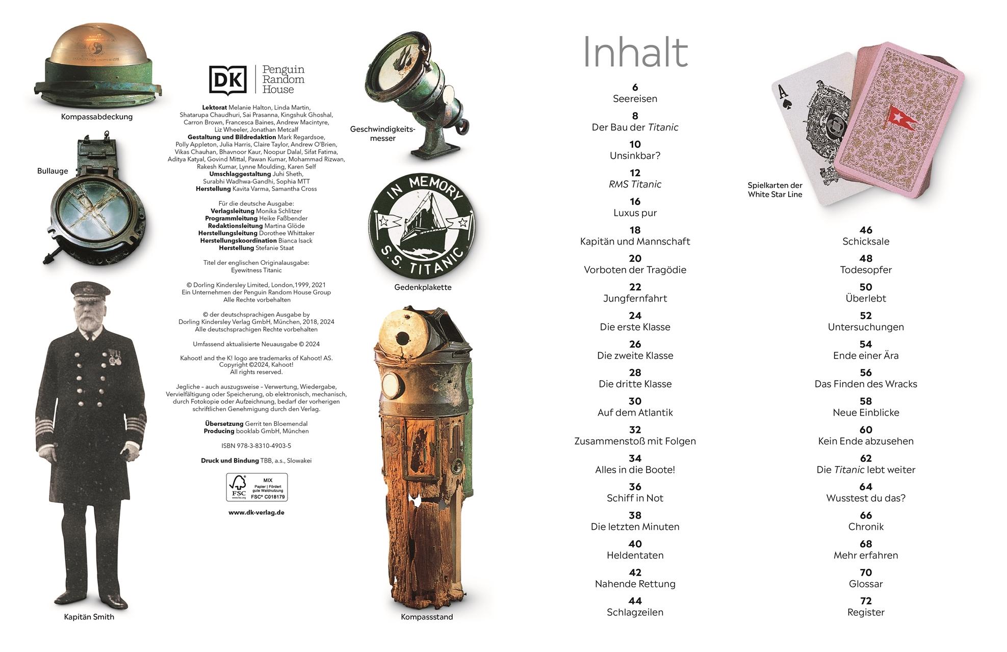 Beispielinhalt (Bild) memo Wissen. Titanic