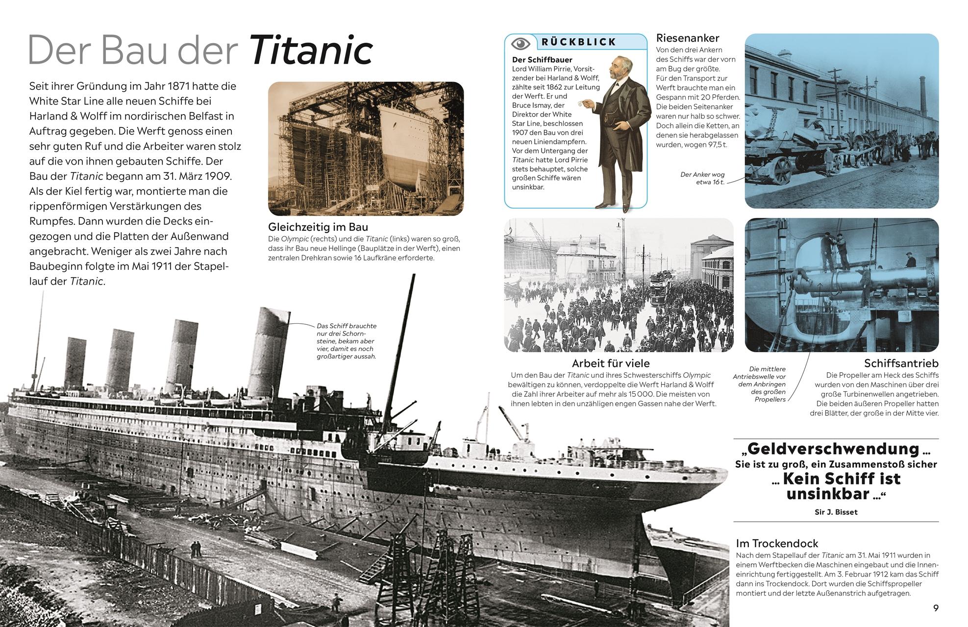 Beispielinhalt (Bild) memo Wissen. Titanic