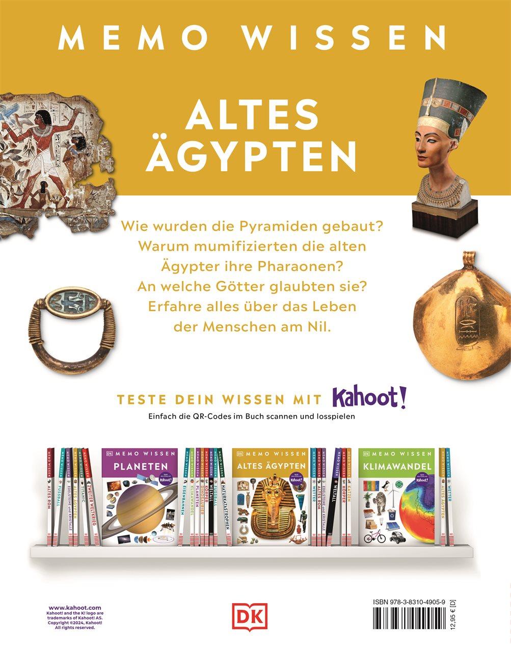 Rückseitencover memo Wissen. Altes Ägypten
