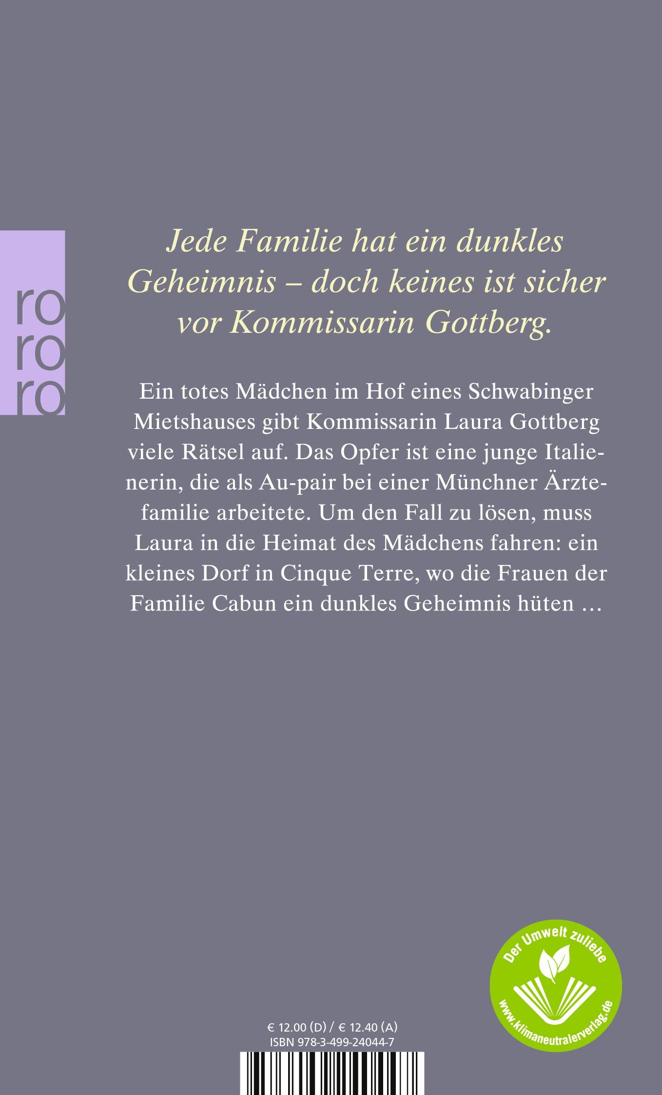 Rückseitencover Die Löwin aus Cinque Terre