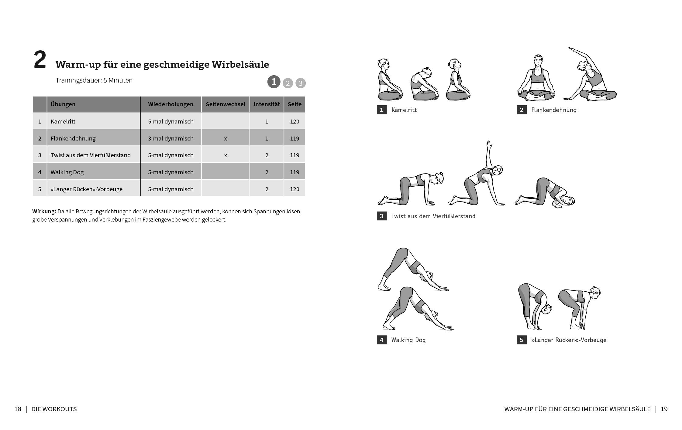 Beispielinhalt (Bild) 50 Workouts - Yin Yoga